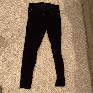 Hudson| Navy blue Corduroy | barely worn woman’s skinny, stretchy pants |size 26